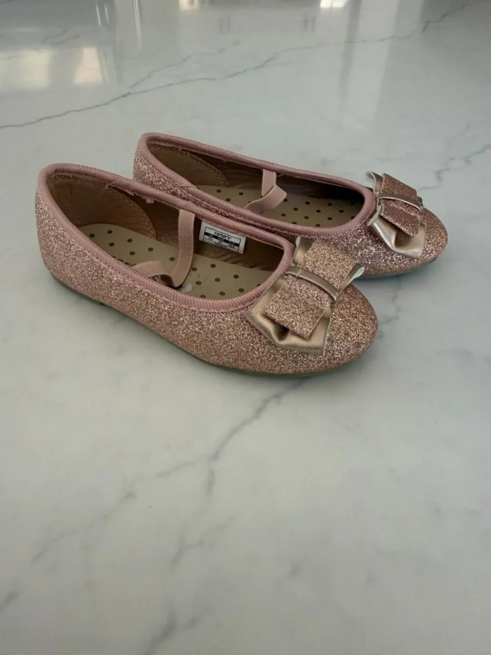 Carter's Big Bow Ballet Flats - Toddler 10
